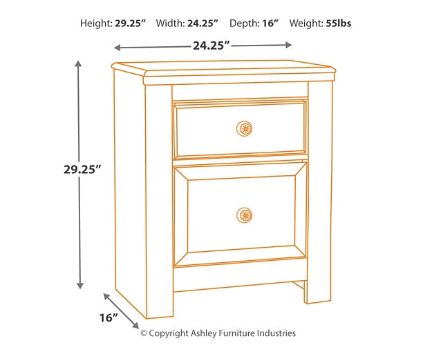 Paxberry Queen Panel Bed with Mirrored Dresser and Nightstand at Cloud 9 Mattress & Furniture furniture, home furnishing, home decor