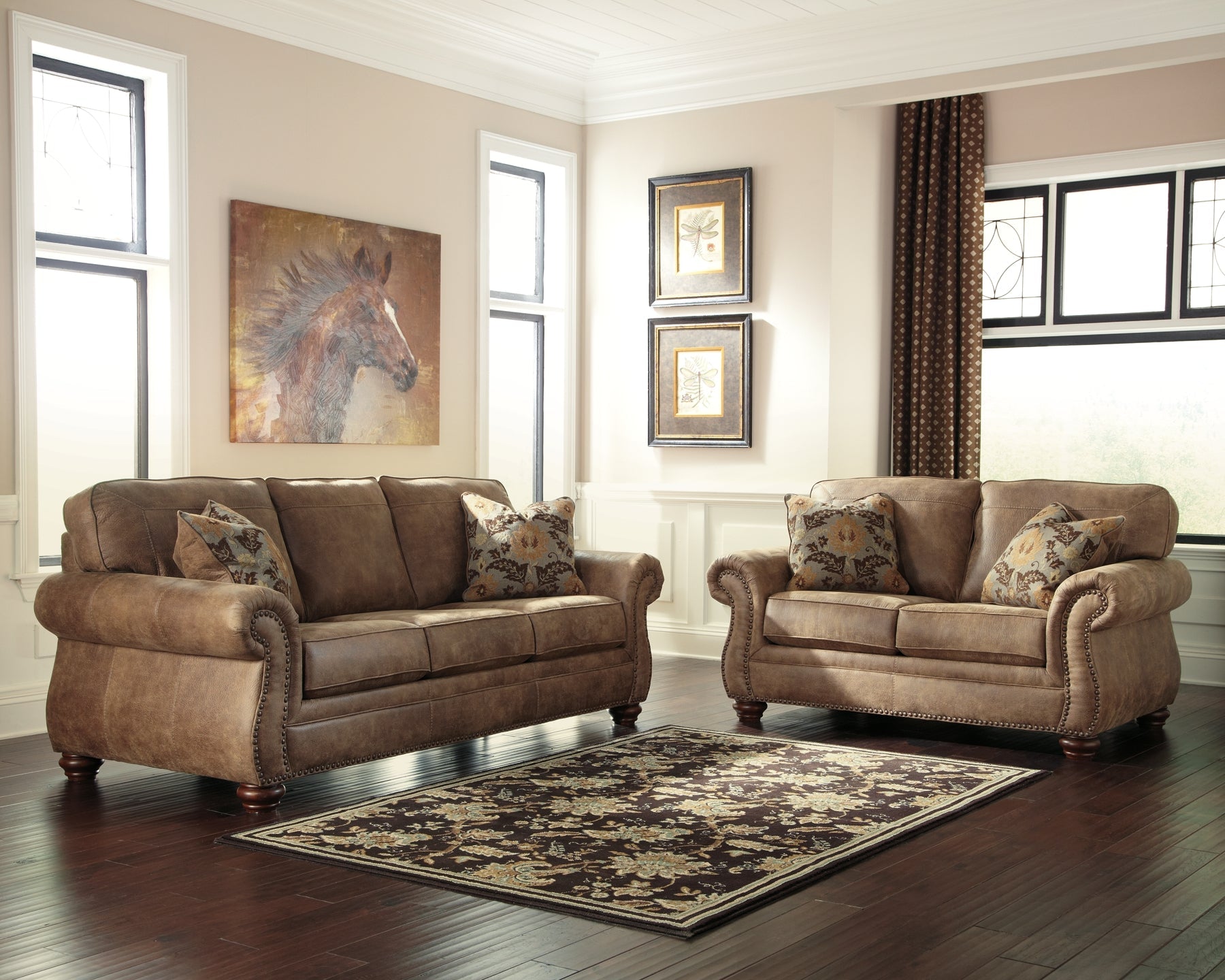 Larkinhurst Sofa and Loveseat at Cloud 9 Mattress & Furniture furniture, home furnishing, home decor