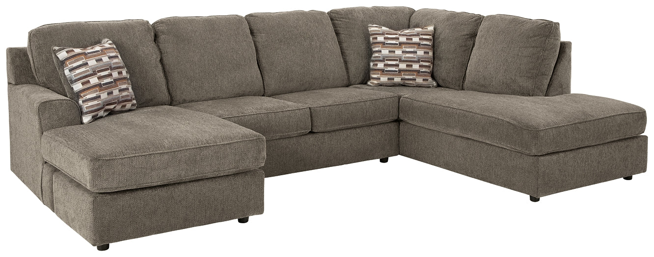 O'Phannon 2-Piece Sectional with Ottoman at Cloud 9 Mattress & Furniture furniture, home furnishing, home decor