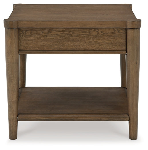 Roanhowe Rectangular End Table at Cloud 9 Mattress & Furniture furniture, home furnishing, home decor