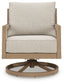 Hallow Creek Swivel Lounge w/ Cushion