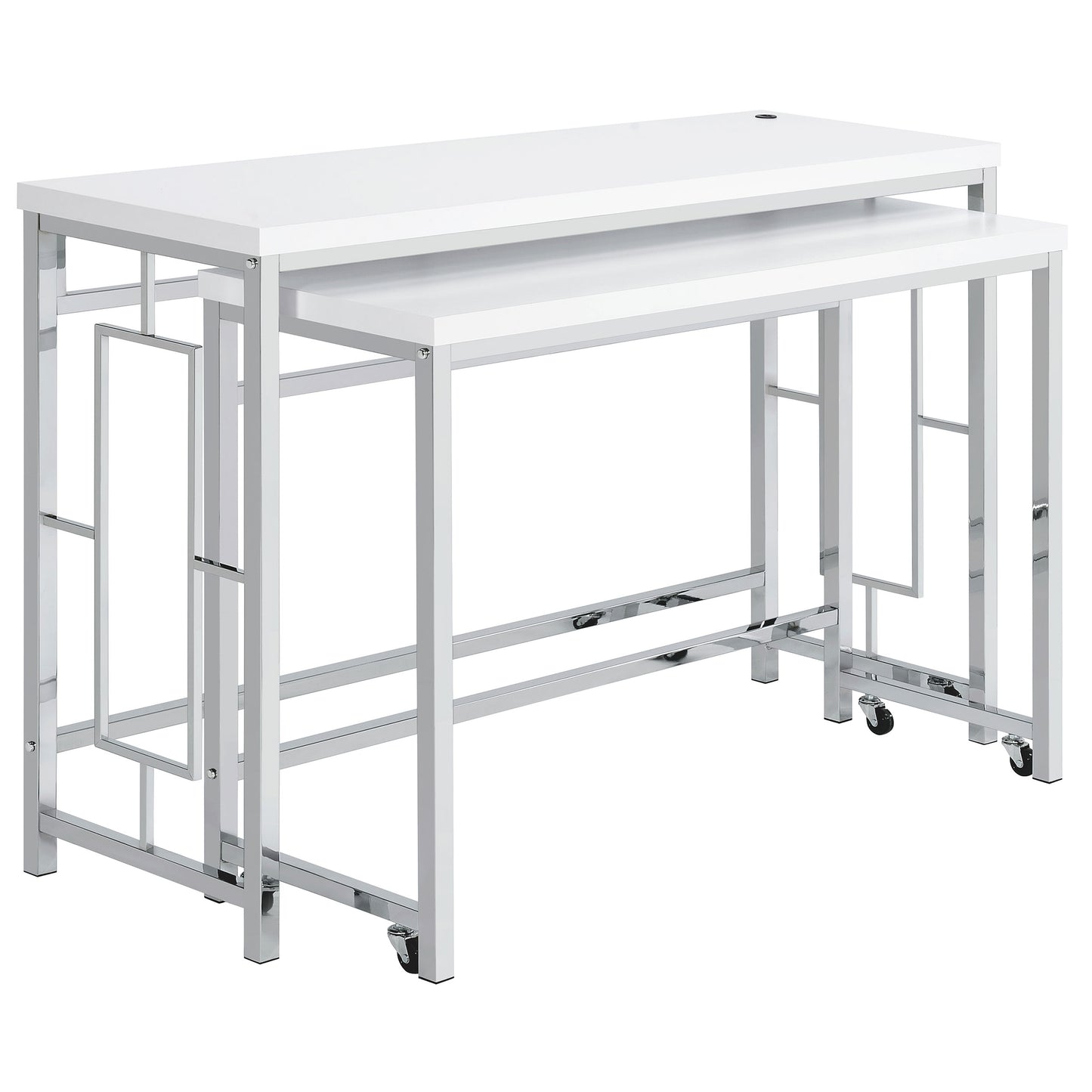 Jackson 4-piece Multipurpose Counter Height Table Set White