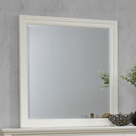 Sandy Beach Dresser Mirror Cream White