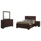 Kauffman 4-piece California King Bedroom Set Dark Cocoa