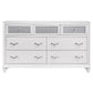 Barzini 4-piece Eastern King Bedroom Set White