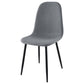 Dennison Upholstered Dining Side Chair Grey (Set of 4)