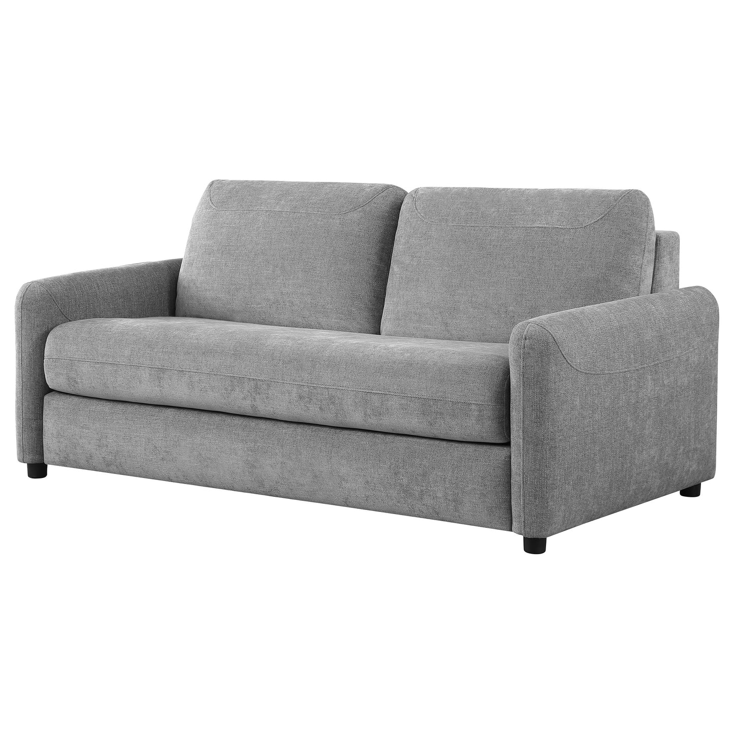 Rylie Upholstered Sofa Sleeper with Queen Mattress Grey