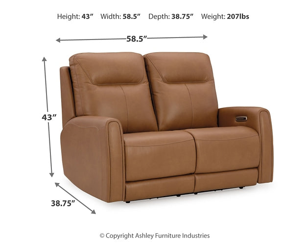 Tryanny PWR REC Loveseat/ADJ Headrest