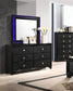 Penelope 6-drawer Dresser with Mirror Midnight Star