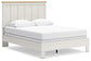 Linnocreek Queen Panel Bed with Mirrored Dresser, Chest and Nightstand