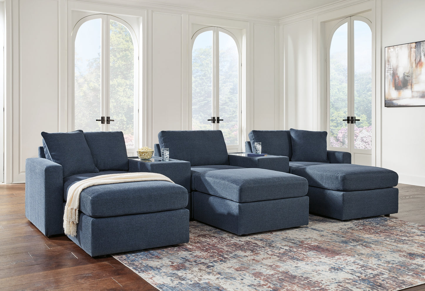 Modmax 5-Piece Sectional with Ottoman