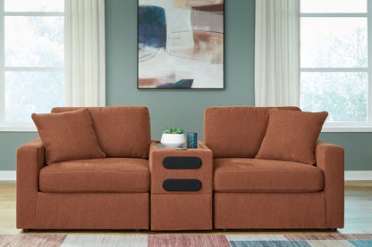 Modmax 3-Piece Sectional with Audio Console