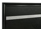 Miranda 51-inch Wood California King Storage Panel Bed Black