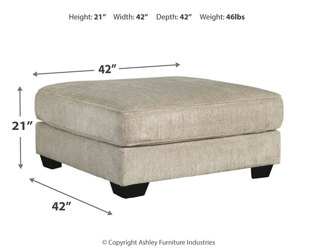 Ardsley 5-Piece Sectional with Ottoman Cloud 9 Mattress & Furniture