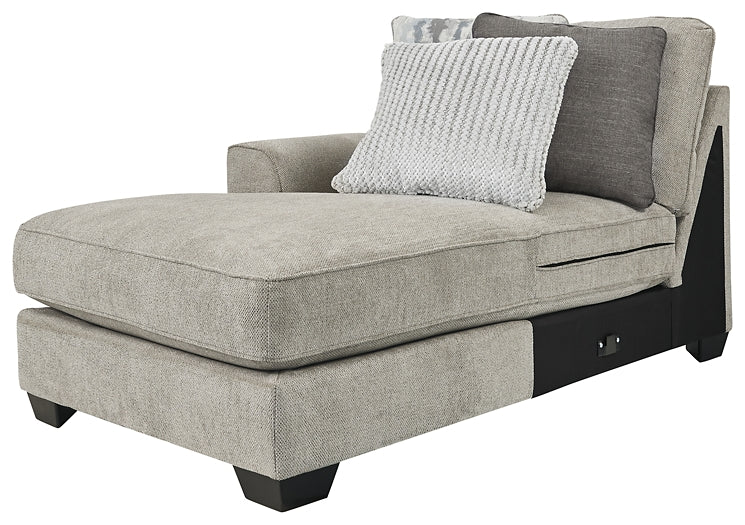 Ardsley 5-Piece Sectional with Ottoman Cloud 9 Mattress & Furniture