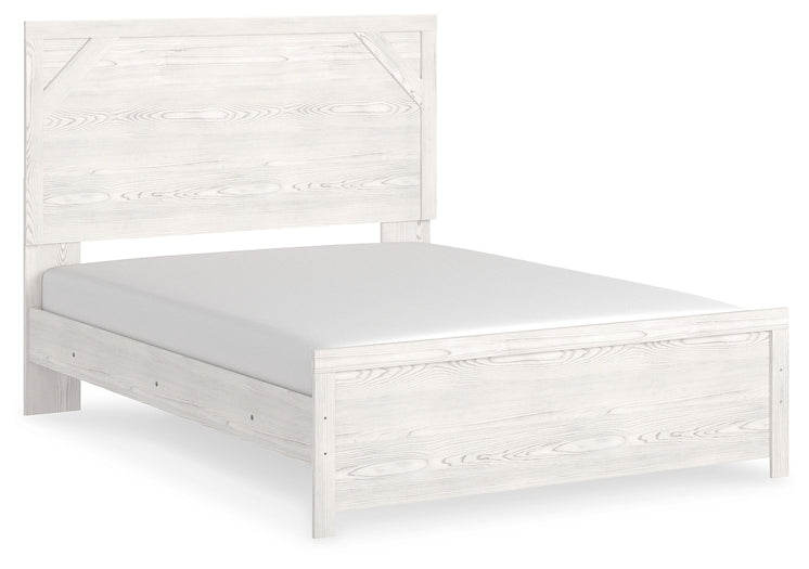 Gerridan Queen Panel Bed with Mirrored Dresser, Chest and 2 Nightstands at Cloud 9 Mattress & Furniture furniture, home furnishing, home decor