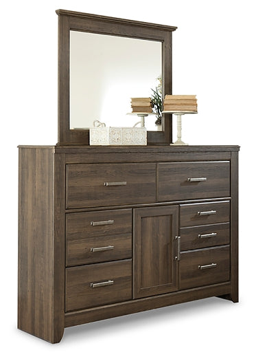 Juararo Queen Poster Headboard with Mirrored Dresser and Nightstand at Cloud 9 Mattress & Furniture furniture, home furnishing, home decor