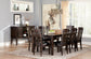 Haddigan Dining Table and 8 Chairs with Storage at Cloud 9 Mattress & Furniture furniture, home furnishing, home decor