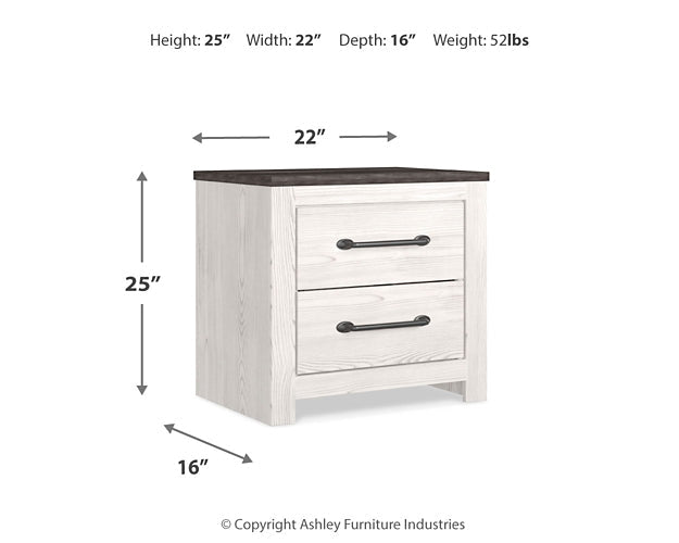 Gerridan Queen Panel Bed with Mirrored Dresser and Nightstand at Cloud 9 Mattress & Furniture furniture, home furnishing, home decor