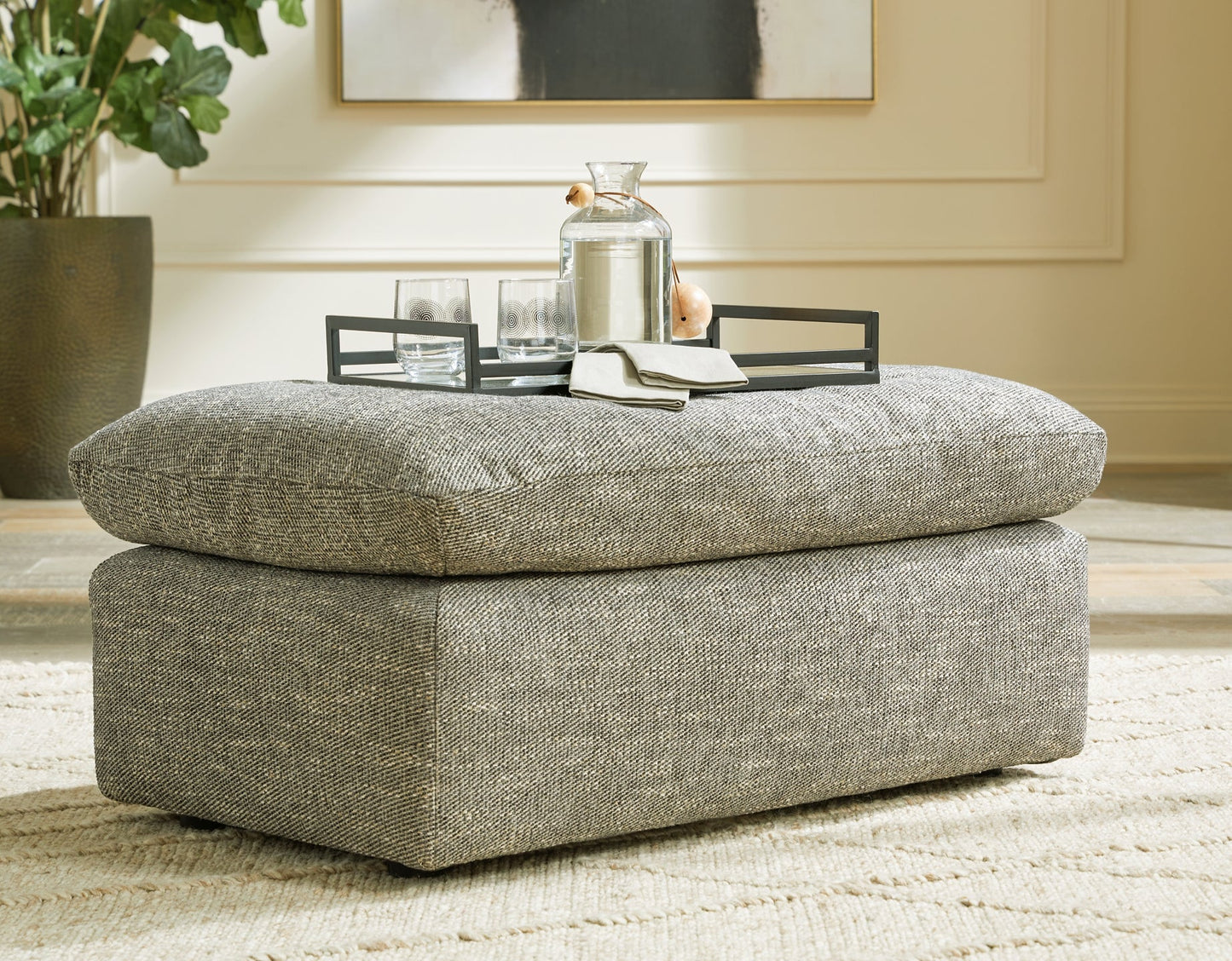 Dramatic Ottoman at Cloud 9 Mattress & Furniture furniture, home furnishing, home decor