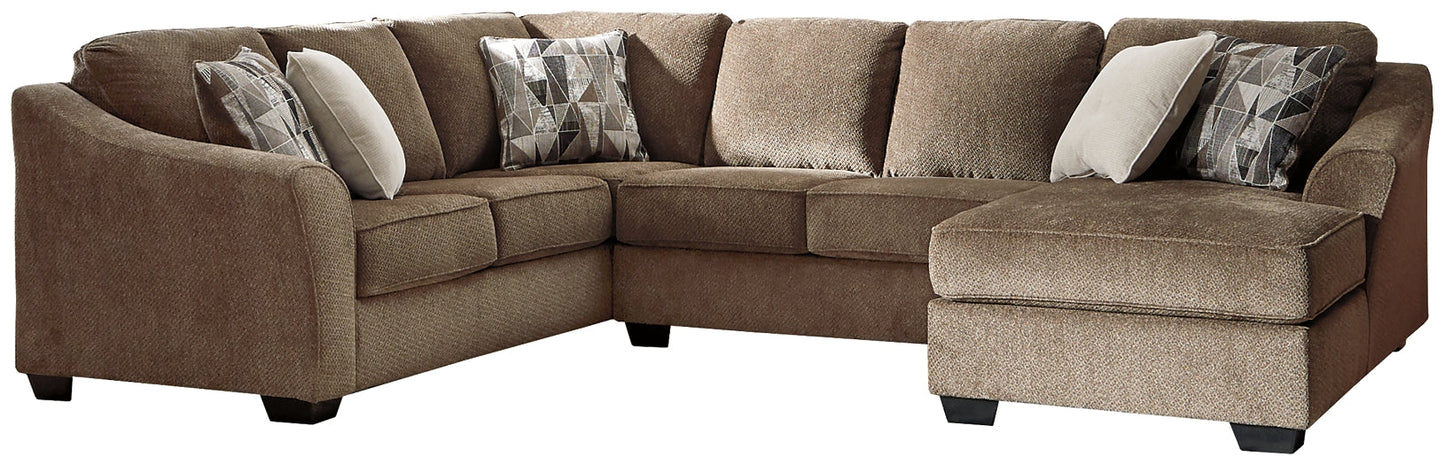 Graftin 3-Piece Sectional with Chaise at Cloud 9 Mattress & Furniture furniture, home furnishing, home decor