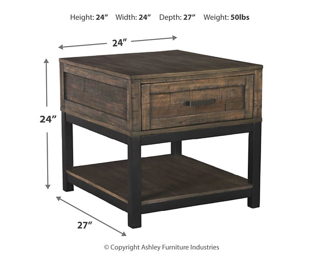 Johurst Coffee Table with 2 End Tables at Cloud 9 Mattress & Furniture furniture, home furnishing, home decor