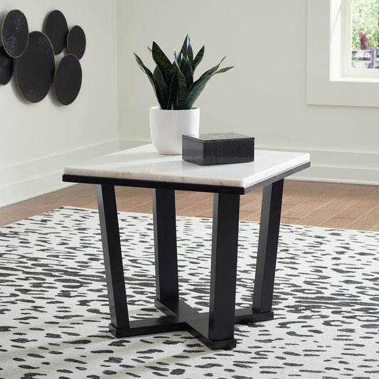 Fostead Square End Table at Cloud 9 Mattress & Furniture furniture, home furnishing, home decor