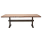 Bexley 90-inch Live Edge Dining Table Natural Honey