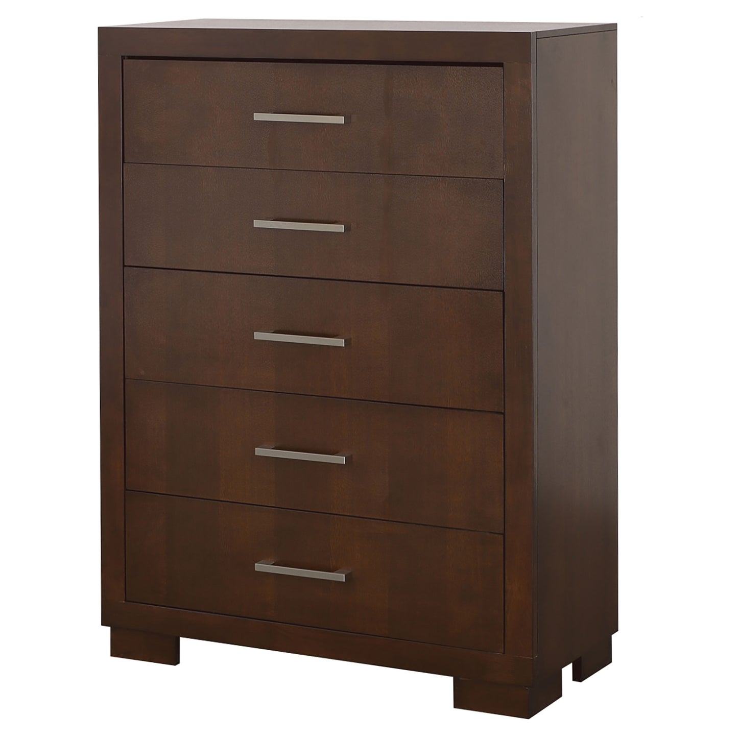 Jessica 5-drawer Bedroom Chest Cappuccino