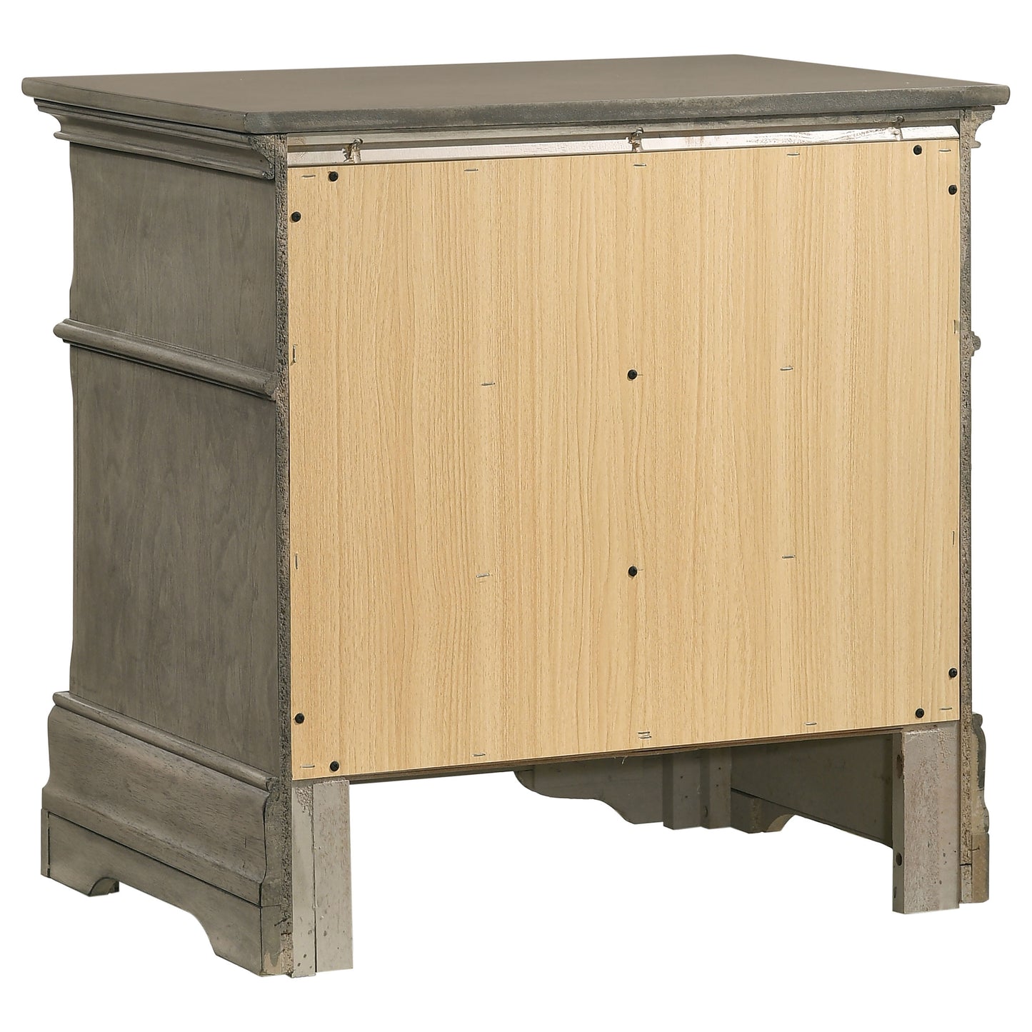 Manchester 3-drawer Nightstand Wheat Brown