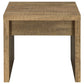 Lynette Square Engineered Wood End Table Mango