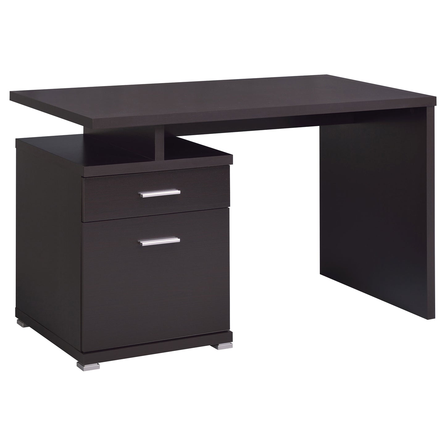 Irving 47-inch 2-drawer Office Computer Desk Cappuccino