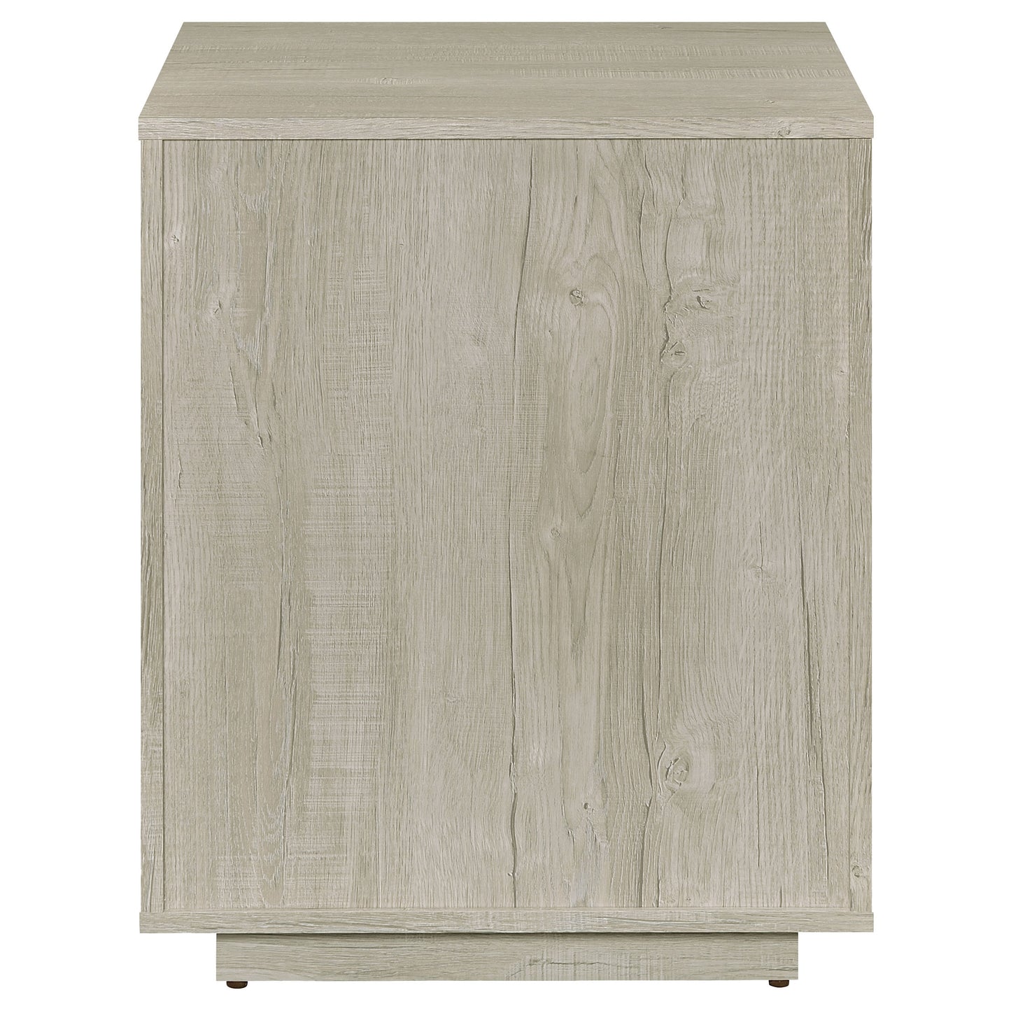 Loomis 3-drawer Home Office File Cabinet Whitewashed Grey